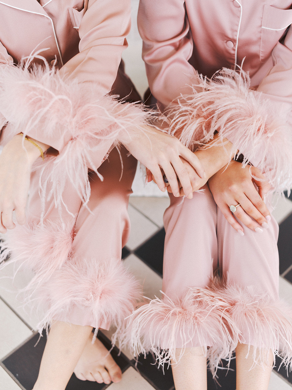 Slumber Set in Dusty Pink