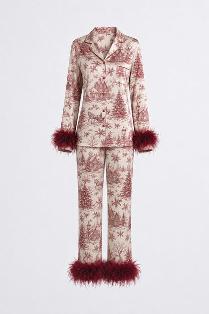 Cranberry Village Toile