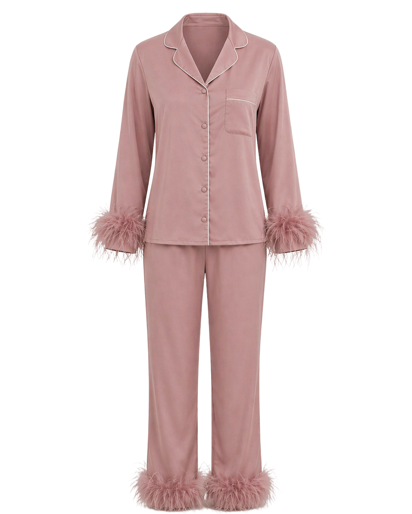 Slumber Set in Dusty Pink