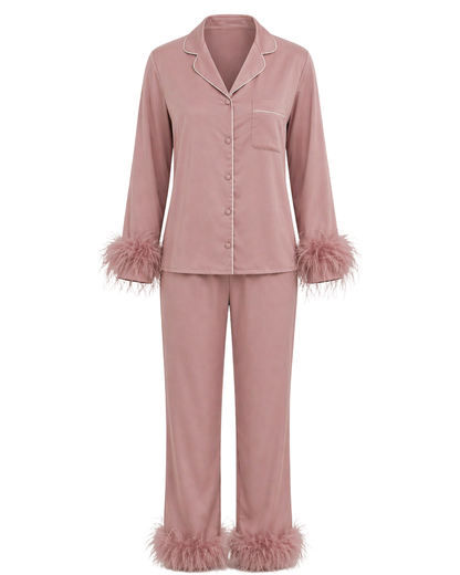 Slumber Set in Dusty Pink