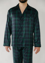Load image into Gallery viewer, Men&#39;s Navy Green Plaid
