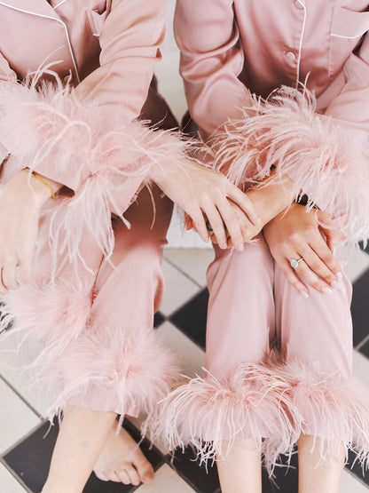 Slumber Set in Dusty Pink